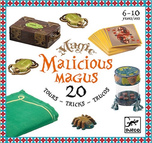 Joc de magie Malicious Magus 20 de trucuri, Djeco - 1 | YEO