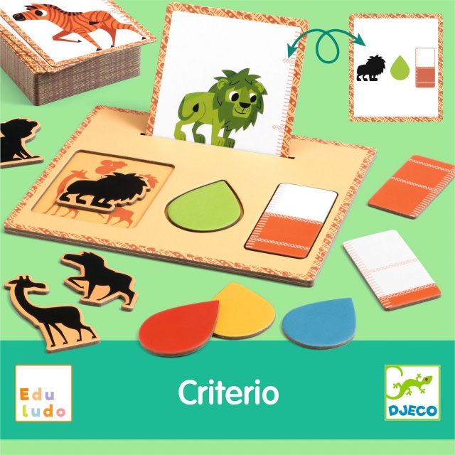 Joc educativ Criterio, Djeco - 2 | YEO