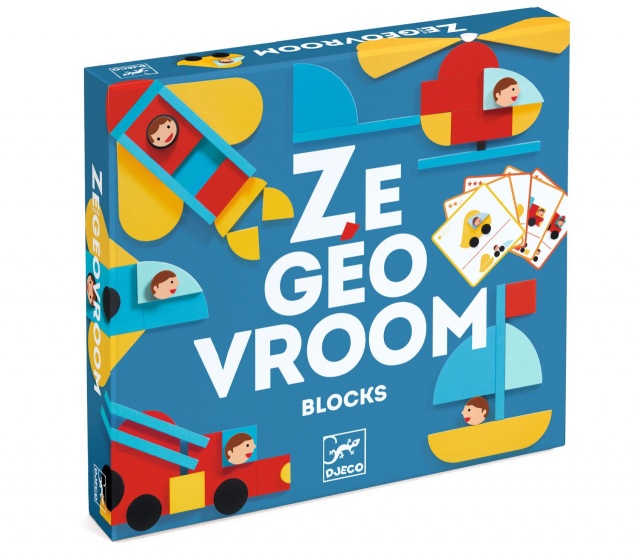 Joc educativ Ze GeoVroom, Djeco