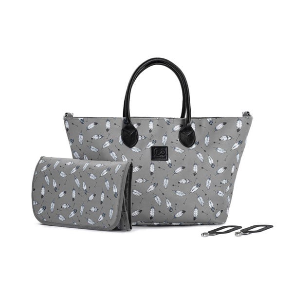 Kinderkraft - Geanta pentru mamici multifunctionala MOMMY BAG Grey