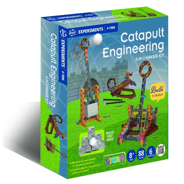 Kit STEM Construieste catapulte, Gigo Toys