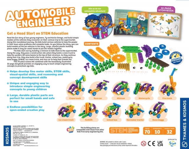 Kit STEM de construit automobile, Thames & Kosmos - 3 | YEO