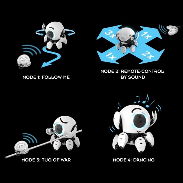 Kit STEM Robot cu detectare sonora, Thames & Kosmos - 2 | YEO