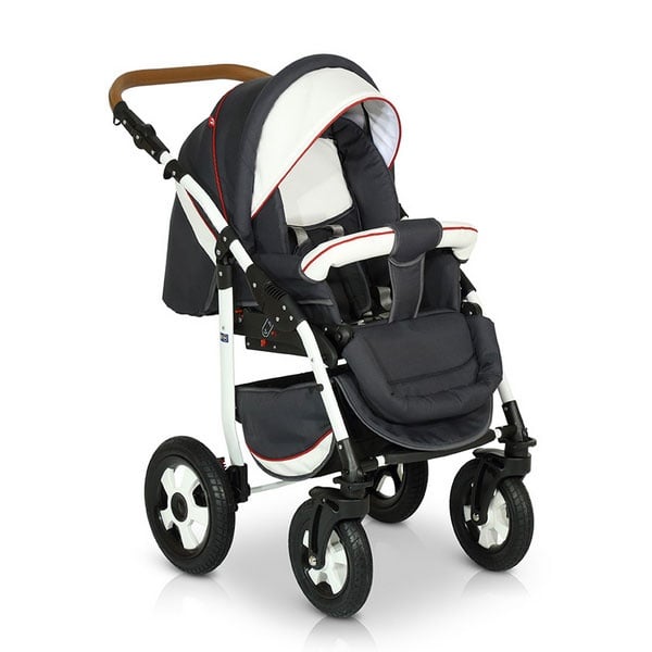 Krausman - Carucior 3 in 1 Ride Dark Grey