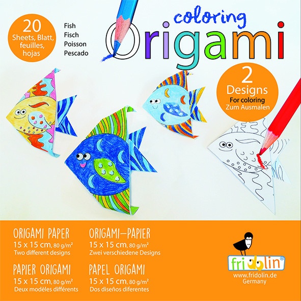 Origami Pesti de colorat, Fridolin