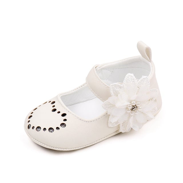 Pantofiori albi sidefati - Heart - 4 | YEO