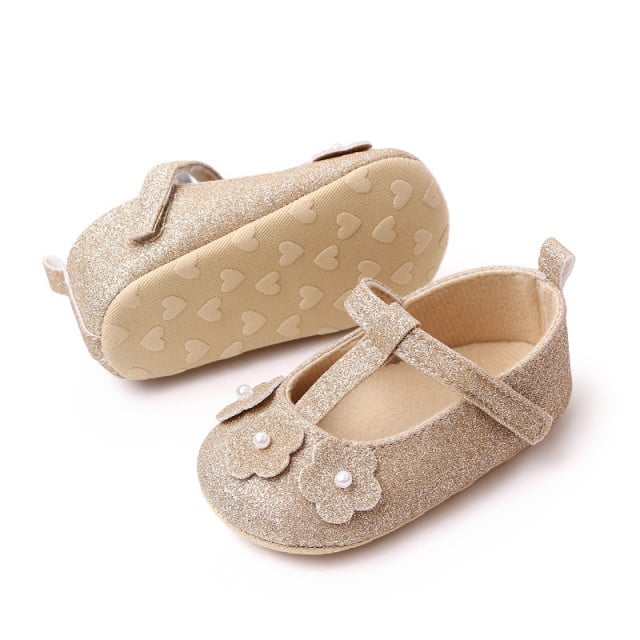 Pantofiori aurii pentru fetite - Sweety - 3 | YEO