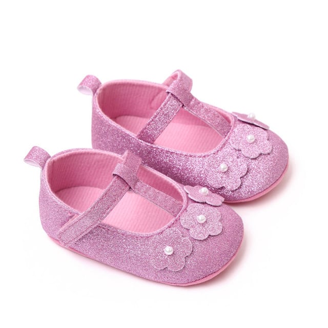 Pantofiori roz ciclamen pentru fetite - Sweety - 3 | YEO