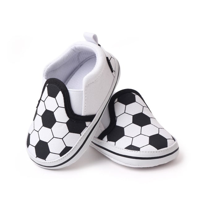 Pantofiori tip mocasini pentru baietei - Football