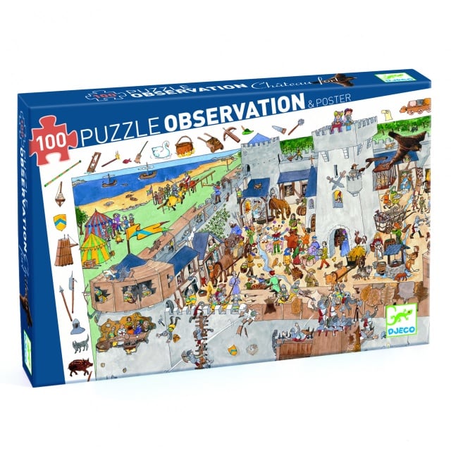 Puzzle observatie Fortareata, Djeco