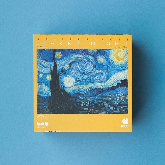 Puzzle1000 piese Van Gogh Noapte instelata, Londji - 2 | YEO