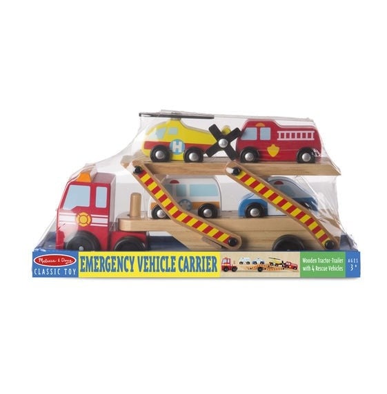 Transportor cu vehicule de urgenta Melissa and Doug - 2 | YEO