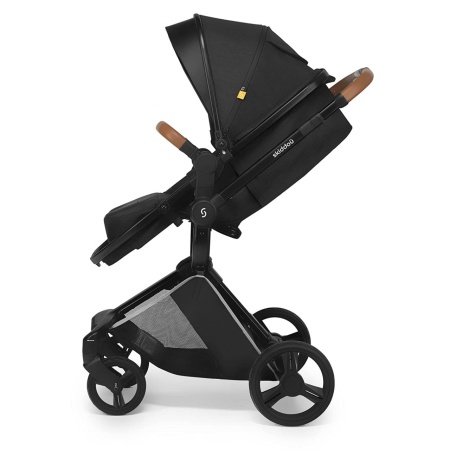 Carucior transformabil 2 in 1 Skiddou Nasjo Onyx, Negru - Img 8