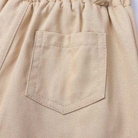 Costum elegant cu body bleumarine tip polo - Img 12