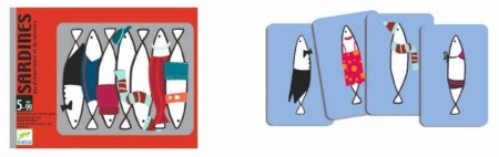 Joc de carti Sardine, Djeco - Img 3