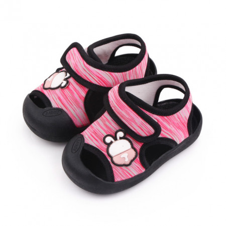 Sandalute roz in degrade pentru fetite