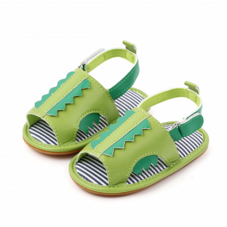 Sandalute verzi pentru baietei - Dino
