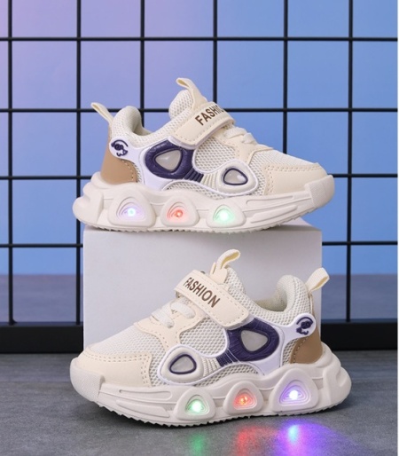 Adidasi ivoire cu luminite - Panda eyes
