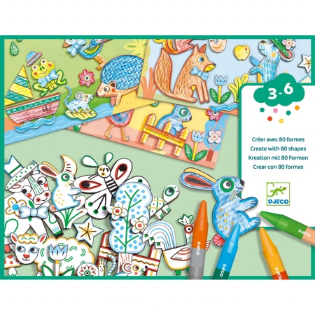 Atelier creativ Animale, Djeco - Img 2