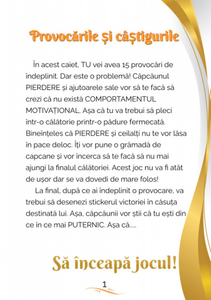 Caiet motivațional pentru copii - 15 Provocări care să te conducă spre succes - Img 4