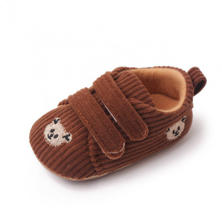 Pantofiori maro din reiat - Teddy - Img 6