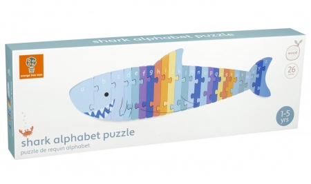 Puzzle din lemn alfabet, Orange Tree Toys - Img 4