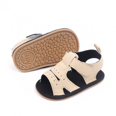Sandale ivoire pentru baietei - Kamy
