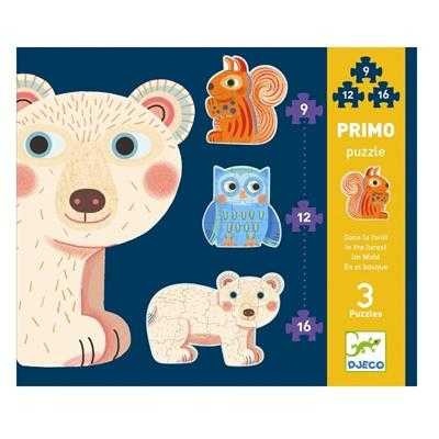 Set Puzzle-uri evolutive In padure, Djeco - Img 2