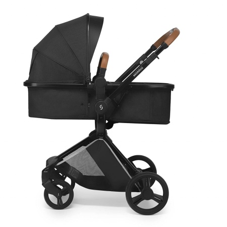 Carucior transformabil 2 in 1 Skiddou Nasjo Onyx, Negru - Img 10