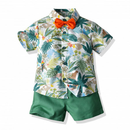 Costum elegant pentru baietei - Happy Jungle