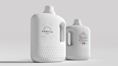 Detergent hipoalergenic de rufe pentru bebelusi Agnotis 1800 ml - Img 3