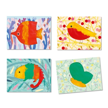 Joc creativ Bebe apasa si picteaza, Djeco - Img 3