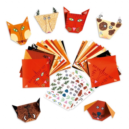Joc creativ initiere origami Animale, Djeco - Img 3