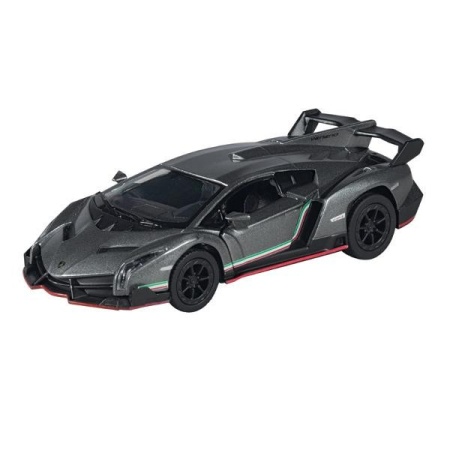 Masinuta Lamborghini Veneno, die-cast, scara 1 la 36, lungime 13 cm - Img 3