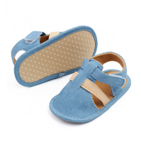 Sandalute bleu inchise in fata