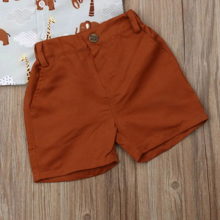 Costumas de vara pentru baietei - Jungle animals - Img 7