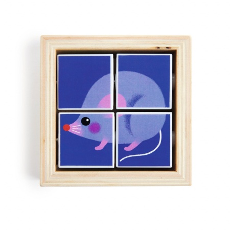 Puzzle forme rotative Tournibist, Djeco - Img 3