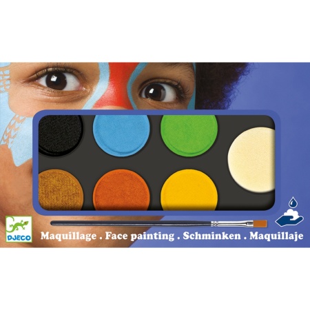 Trusa make-up culori natur non alergice, Djeco - Img 3