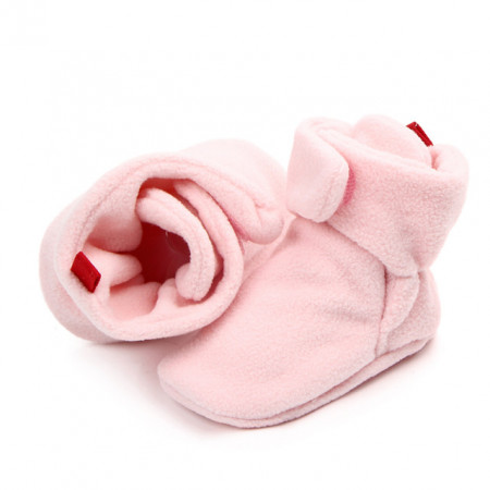 Botosei plusati roz pentru bebelusi