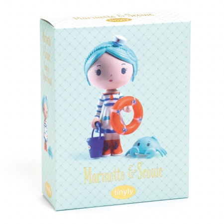 Figurine Tinyly Marinette &amp; Scouic, Djeco - Img 2