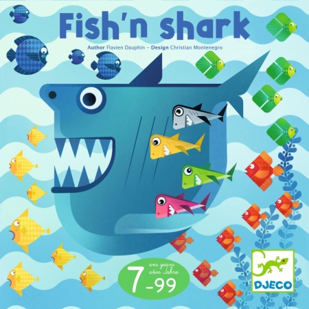 Joc de societate Fish&#039;n shark, Djeco - Img 3