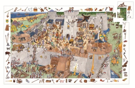 Puzzle observatie Fortareata, Djeco - Img 2