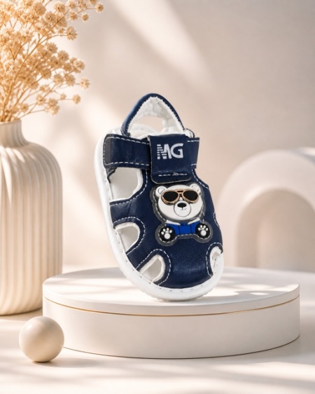 Sandalute cu luminite pentru super bebelusi - Ursulet - Img 4