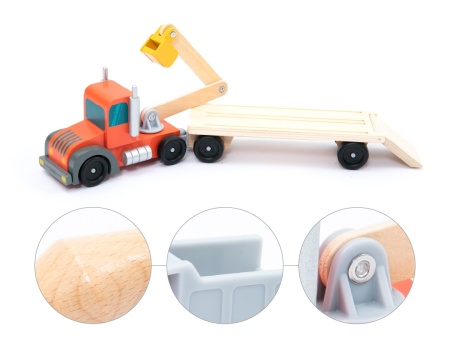 Set mare de vehicule pentru constructii, UMU Toys - Img 2