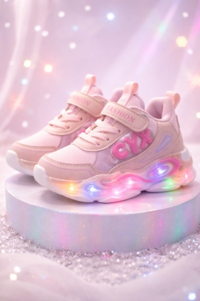 Adidasi cu luminite pentru fetite CYX - Img 3