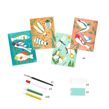 Atelier creativ cu margele Zoology, Djeco - Img 2