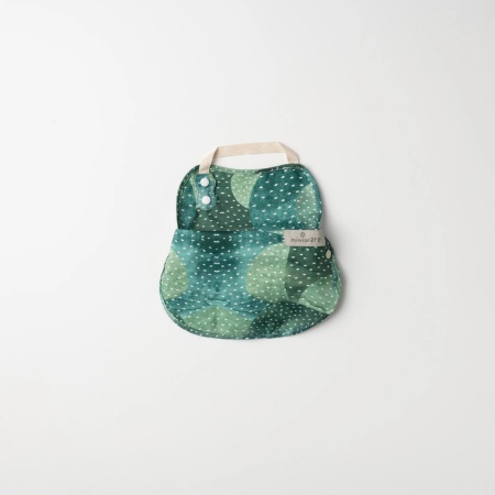 Baveta bebelusi 2 in 1 Miniware Catch &amp; Cover, Prickly Pear - Img 4