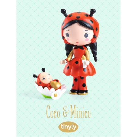 Figurine Tinyly Coco &amp; Minico, Djeco - Img 3