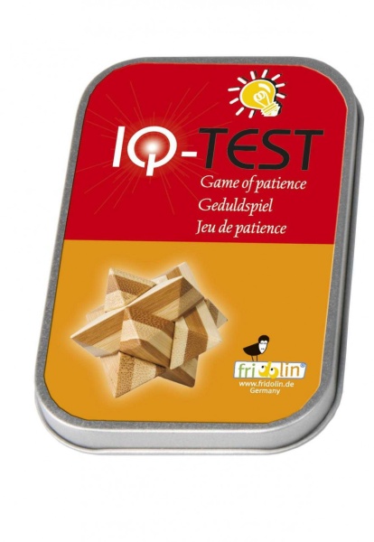 Joc logic IQ 3D Puzzle in cutie metalica Star, Fridolin - Img 2