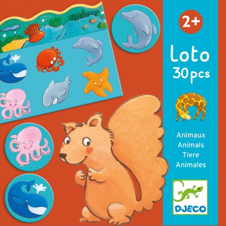 Joc Loto cu animale, Djeco - Img 2